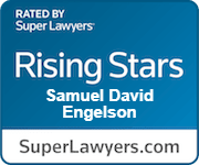 Rated By Super Lawyers Rising Star Samuel David Engelson SuperLawyers.com
